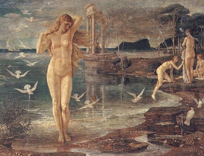 Walter Crane The Renaissance of Venus Spain oil painting art